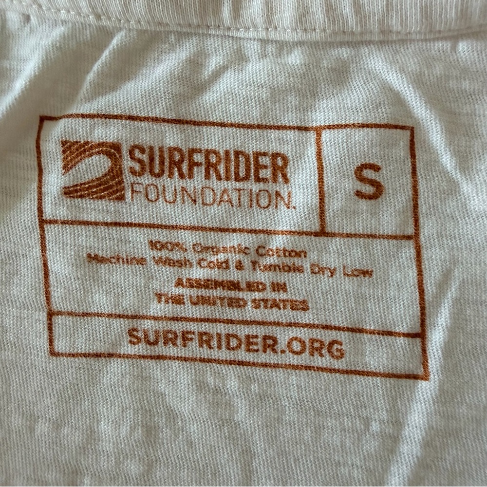 Surfrider Women's Chasing Sunsets Crop Tee- Size SM - Picture 7 of 10